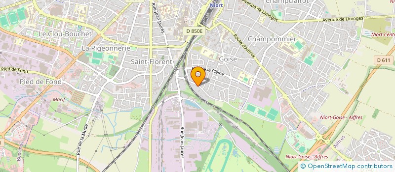 localisation de l'entreprise MONSIEUR AMIR SUDIC  NIORT