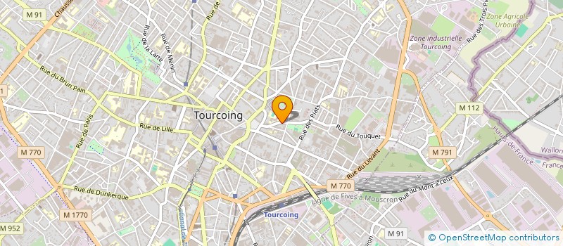 localisation de l'entreprise MONSIEUR AMIR TAHIRI à TOURCOING
