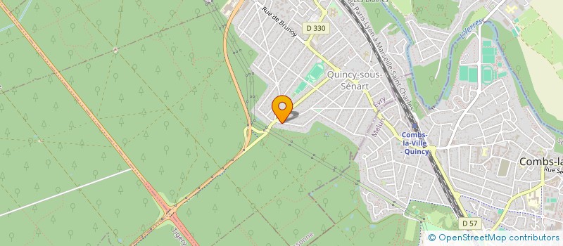 localisation de l'entreprise MONSIEUR AMIR TALBI  QUINCY-SOUS-SENART