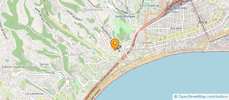 localisation de l'entreprise MONSIEUR AMIR TAYANE à NICE