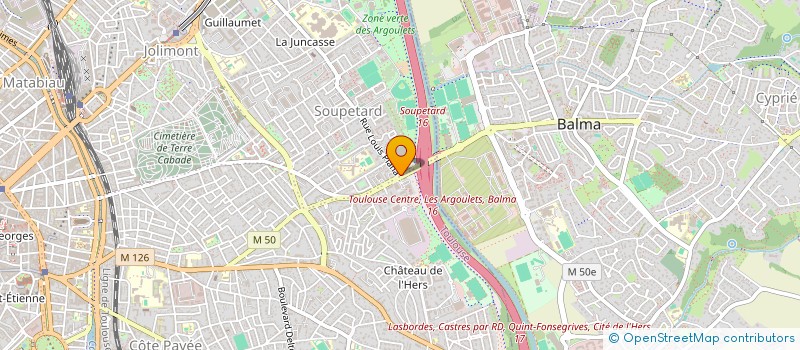 localisation de l'entreprise MONSIEUR AMIR THABET  TOULOUSE