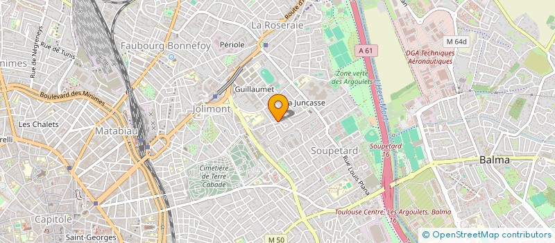 localisation de l'entreprise MONSIEUR AMIR TOUIL à TOULOUSE