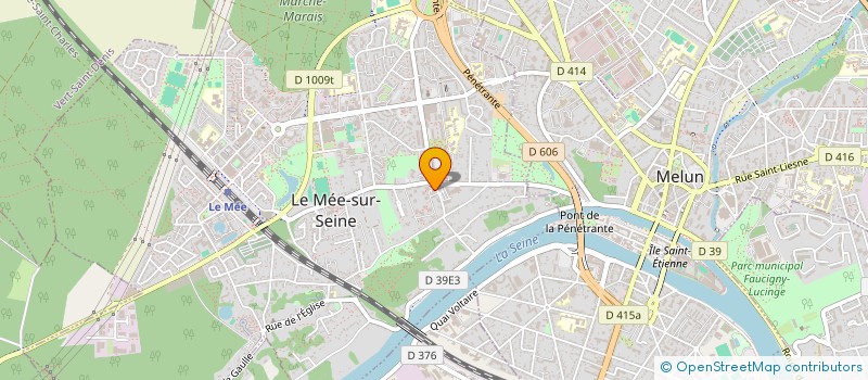 localisation de l'entreprise MONSIEUR AMIR TRABELSI  LE MEE-SUR-SEINE