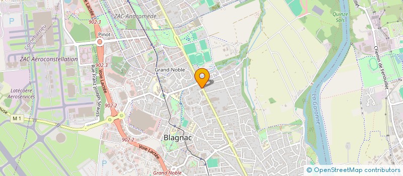 localisation de l'entreprise MONSIEUR AMIR ZRIGUI à BLAGNAC