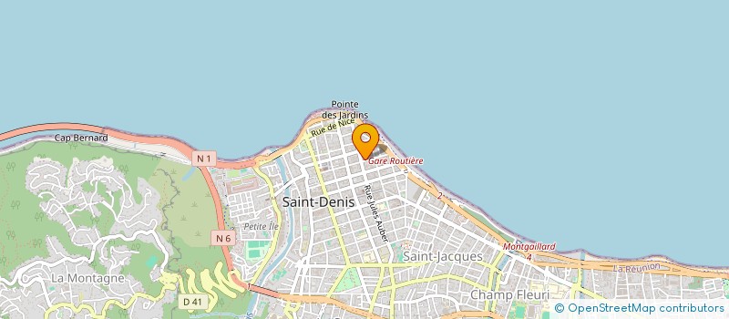 localisation de l'entreprise MONSIEUR AMIRALI NURALI à SAINT-DENIS