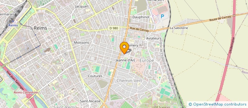 localisation de l'entreprise MONSIEUR AMIRAN ARABIDZE  REIMS