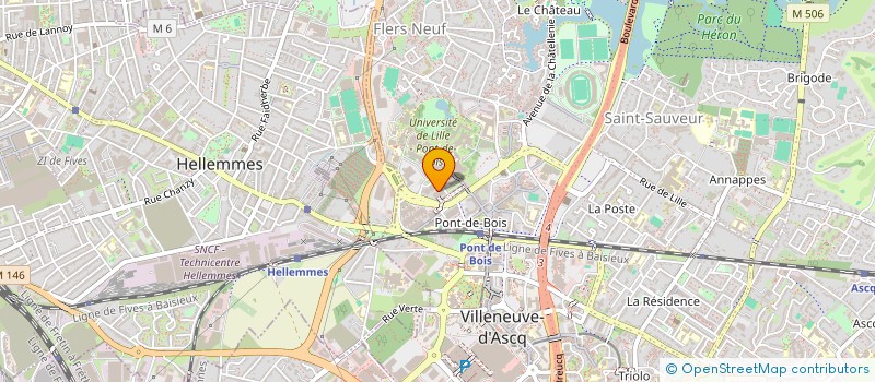 localisation de l'entreprise MONSIEUR AMIRAN BADOYAN  VILLENEUVE-D'ASCQ