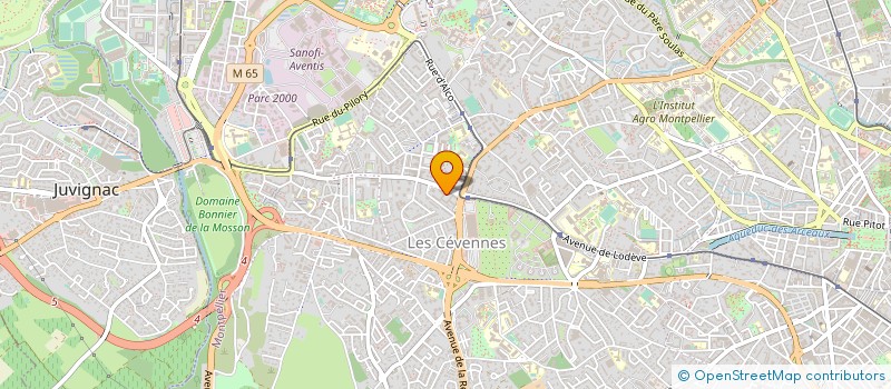 localisation de l'entreprise MONSIEUR AMIRE LAMRANI à MONTPELLIER