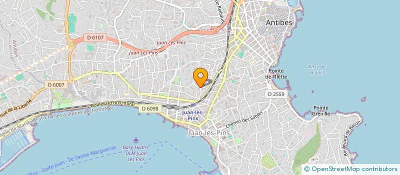 localisation de l'entreprise MONSIEUR AMIRI MOUGNI à ANTIBES