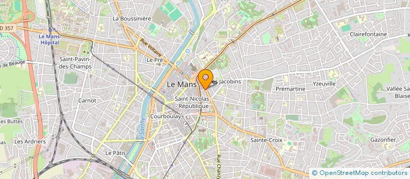 localisation de l'entreprise MONSIEUR AMIRIDINE GUE  LE MANS