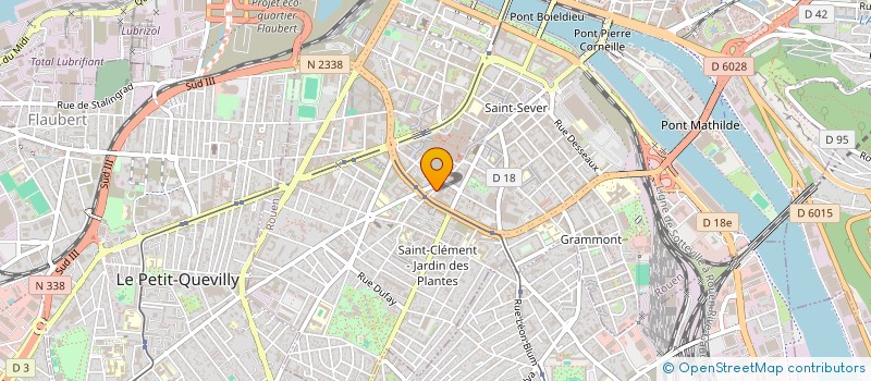 localisation de l'entreprise MONSIEUR AMIROU DRAME  ROUEN