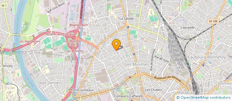 localisation de l'entreprise MONSIEUR AMIROUCHE ABDEMEZIEM  TOULOUSE