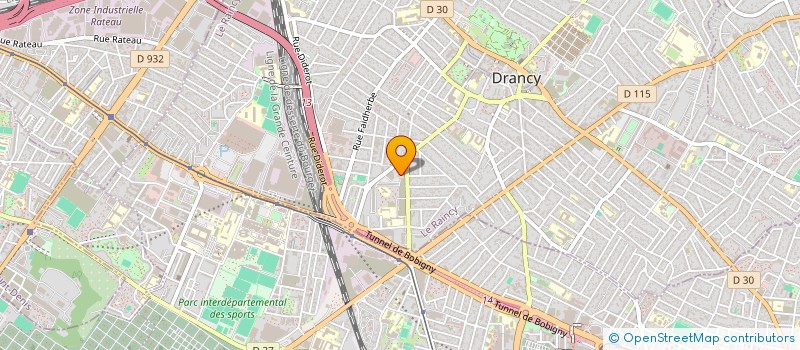 localisation de l'entreprise MONSIEUR AMIROUCHE BEN BOUDAOUD à DRANCY