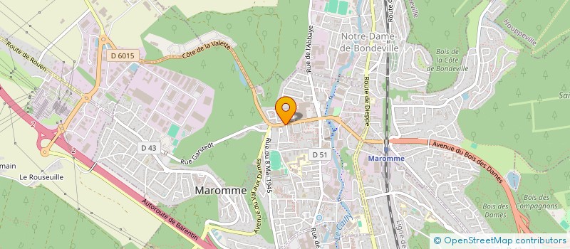 localisation de l'entreprise MONSIEUR AMIROUCHE BOUTRIF à MAROMME