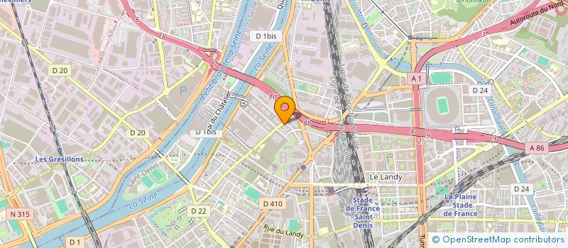 localisation de l'entreprise MONSIEUR AMIROUCHE BOUZID  SAINT-DENIS