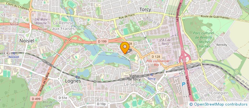 localisation de l'entreprise MONSIEUR AMIROUCHE GUIDOU  TORCY