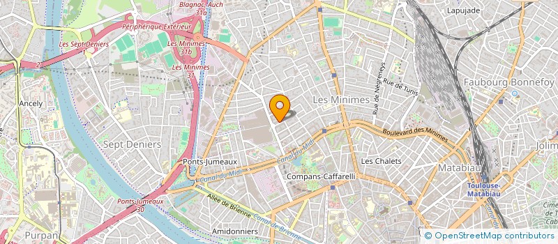 localisation de l'entreprise MONSIEUR AMIROUCHE IDJOUADIENE à TOULOUSE