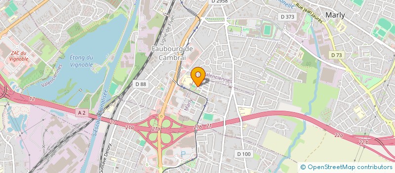 localisation de l'entreprise MONSIEUR AMIROUCHE KHERROUB  VALENCIENNES