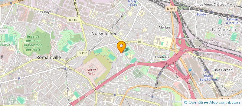 localisation de l'entreprise MONSIEUR AMIROUCHE MEKSEM à NOISY-LE-SEC