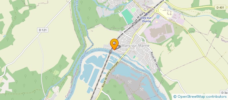 localisation de l'entreprise MONSIEUR AMIROUCHE MOULLA  MARY-SUR-MARNE