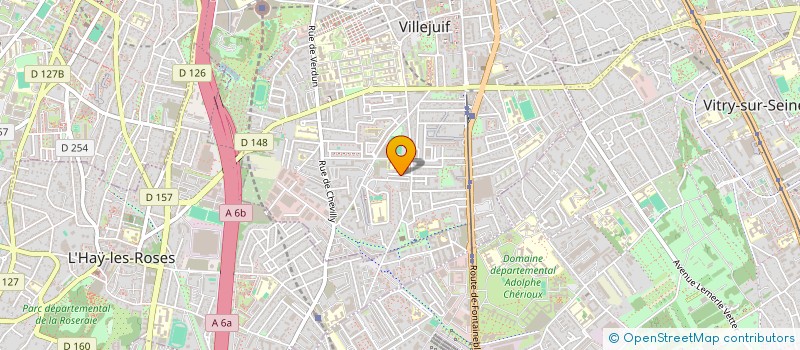 localisation de l'entreprise MONSIEUR AMIROUCHE TOUIL à VILLEJUIF