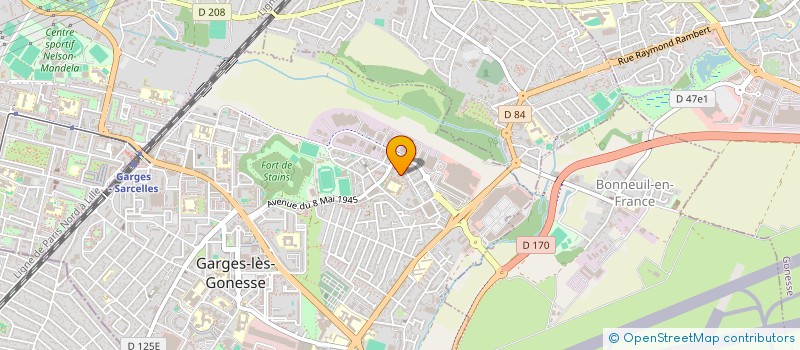 localisation de l'entreprise MONSIEUR AMIROUDINE ALLAVUDEEN  GARGES-LES-GONESSE