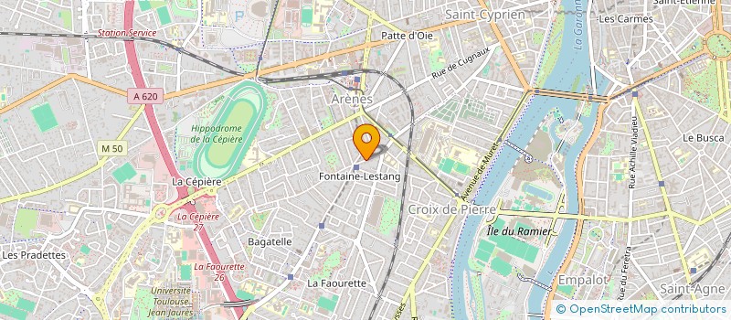 localisation de l'entreprise MONSIEUR AMIRTHANATHAN AROKIA ANANDARAJ  TOULOUSE