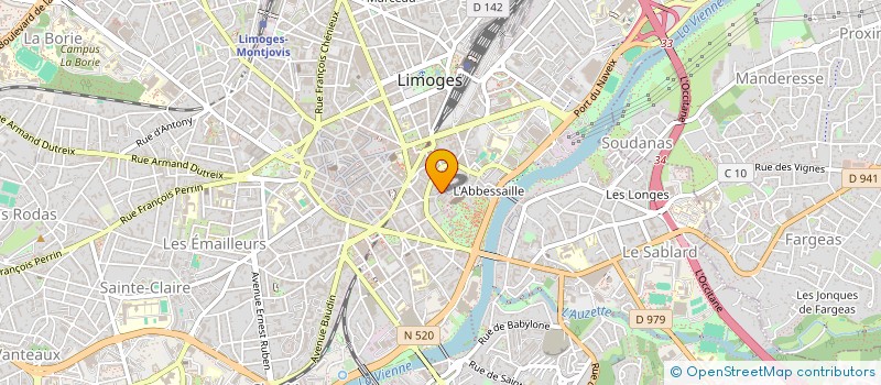 localisation de l'entreprise MONSIEUR AMIRUL ISLAM à LIMOGES