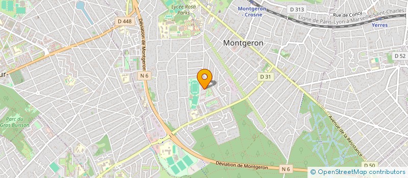 localisation de l'entreprise MONSIEUR AMISSON BENTO  MONTGERON