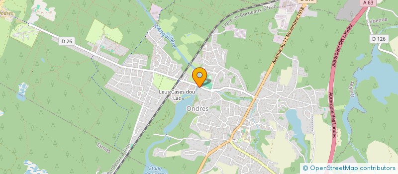 localisation de l'entreprise MONSIEUR AMJAD AJOUKA  ONDRES