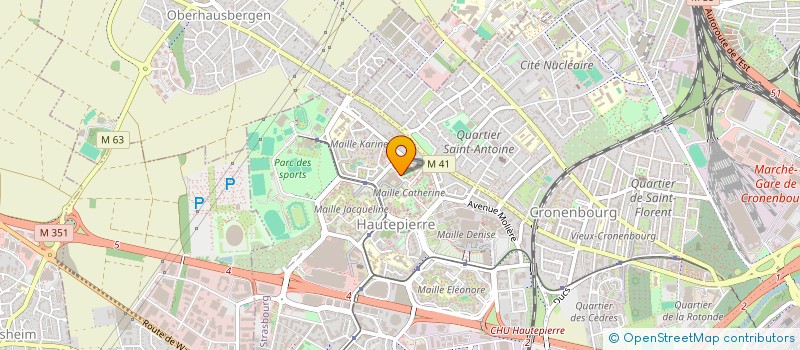 localisation de l'entreprise MONSIEUR AMJAD ALHAWAMDEH à STRASBOURG