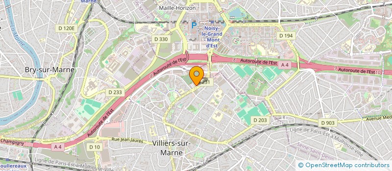 localisation de l'entreprise MONSIEUR AMJAD ALI à VILLIERS-SUR-MARNE