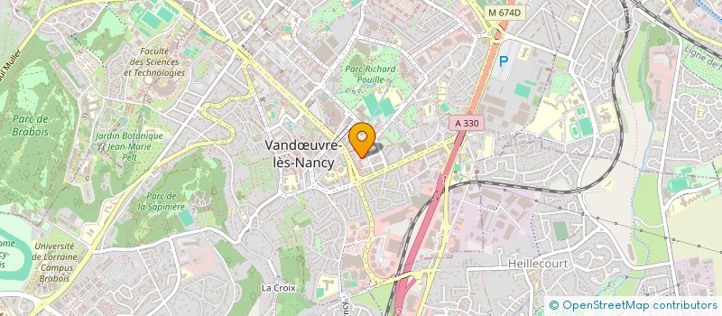 localisation de l'entreprise MONSIEUR AMJAD ALMOHAMAD  VANDUVRE-LES-NANCY