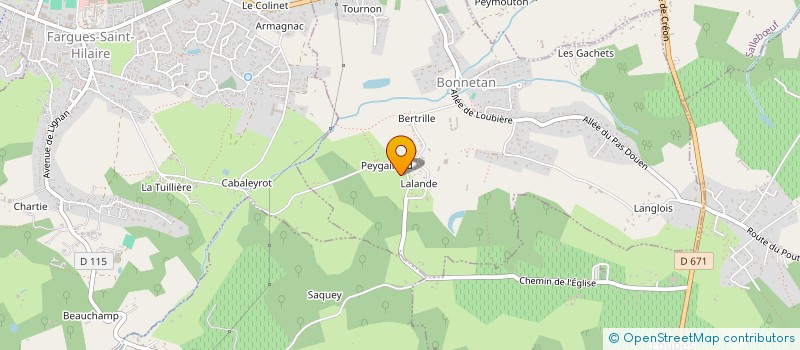 localisation de l'entreprise MONSIEUR AMJAD HALAK  BONNETAN