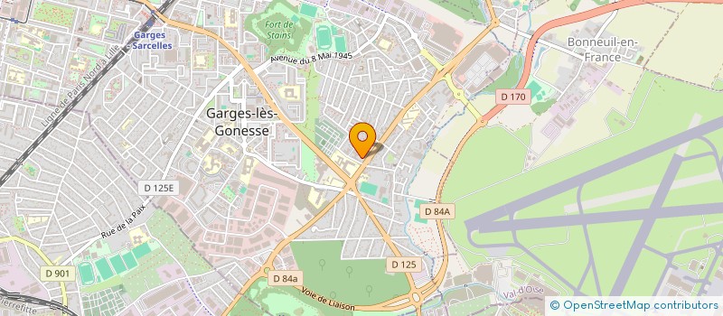 localisation de l'entreprise MONSIEUR AMJAD KHAN  GARGES-LES-GONESSE