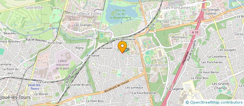 localisation de l'entreprise MONSIEUR AMJAD KHAN  TOURS