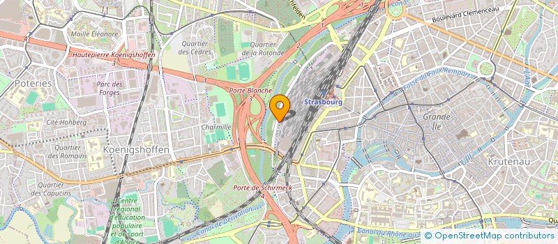 localisation de l'entreprise MONSIEUR AMJAD KHAN RASHID à STRASBOURG