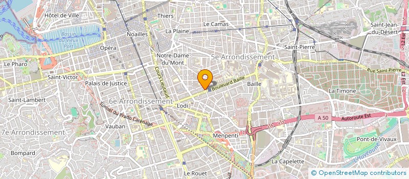 localisation de l'entreprise MONSIEUR AMJAD PERAN à MARSEILLE