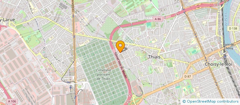 localisation de l'entreprise MONSIEUR AMJED BEN ALI  THIAIS