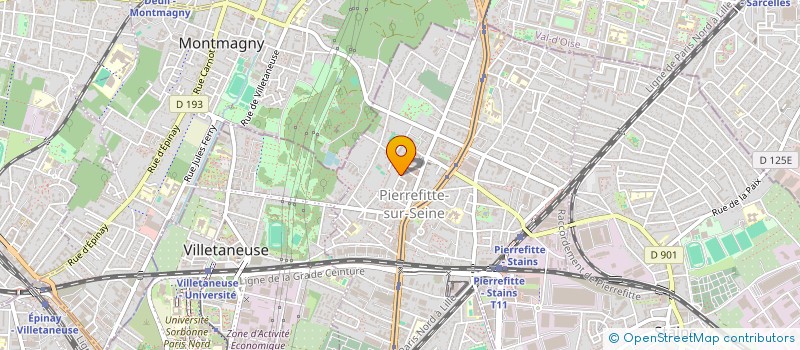 localisation de l'entreprise MONSIEUR AMMADOU TOURE  SAINT-DENIS