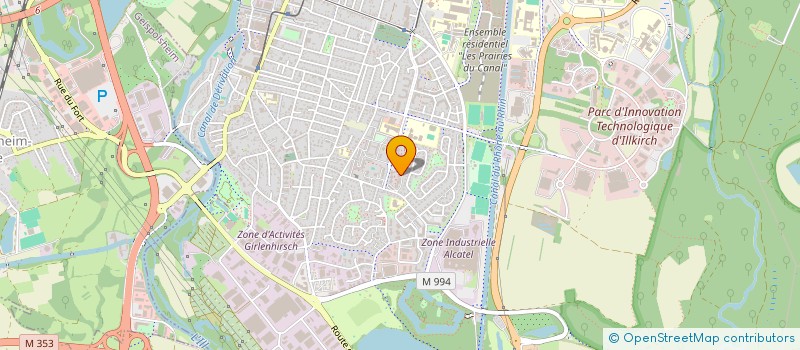 localisation de l'entreprise MONSIEUR AMMANOUEL JEAN-LOUIS-EDWIGE  ILLKIRCH-GRAFFENSTADEN