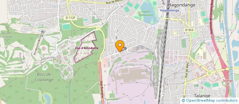 localisation de l'entreprise MONSIEUR AMMAR AAMIR  HAGONDANGE