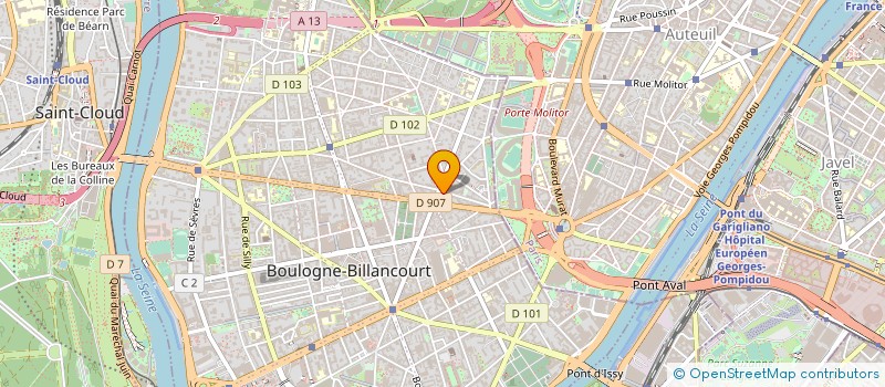 localisation de l'entreprise MONSIEUR AMMAR ABD RABBO à BOULOGNE-BILLANCOURT