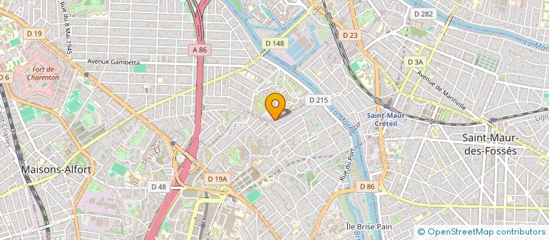 localisation de l'entreprise MONSIEUR AMMAR AL RIKABI  CRETEIL