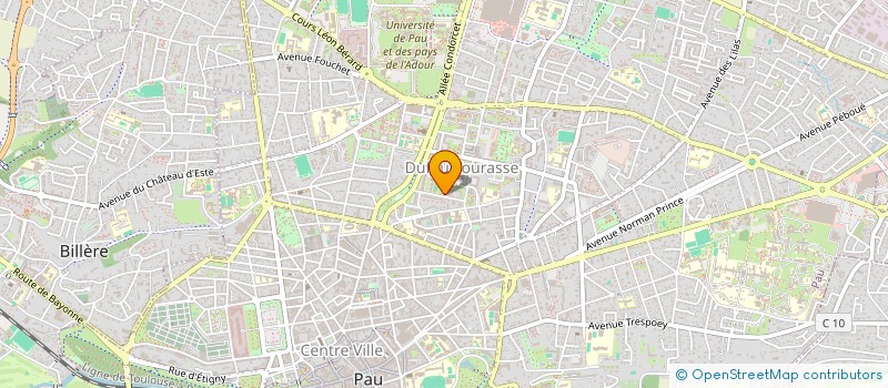 localisation de l'entreprise MONSIEUR AMMAR ALFANDI à PAU