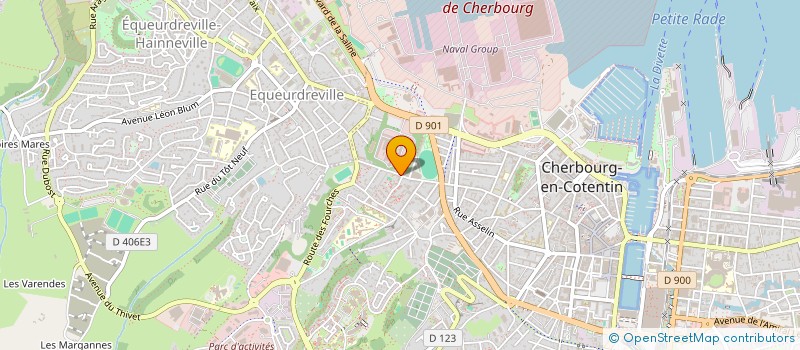 localisation de l'entreprise MONSIEUR AMMAR AMICHE  CHERBOURG-EN-COTENTIN