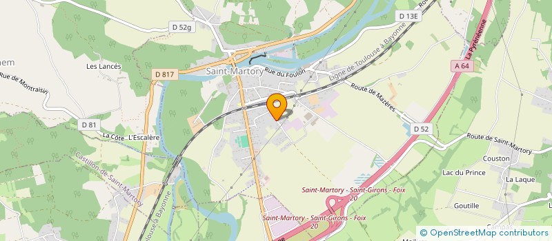 localisation de l'entreprise MONSIEUR AMMAR AMRI  SAINT-MARTORY