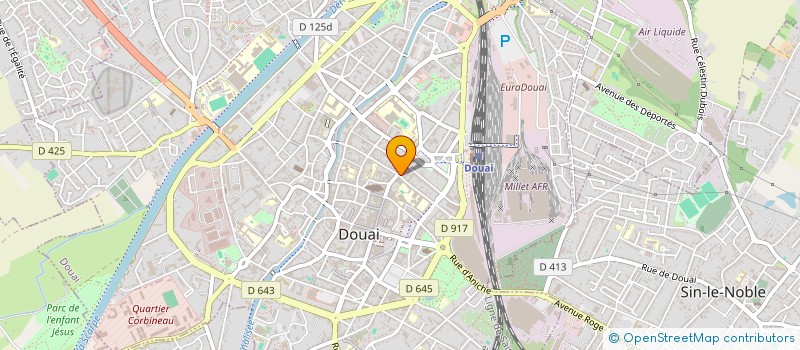 localisation de l'entreprise MONSIEUR AMMAR BAIDA  DOUAI