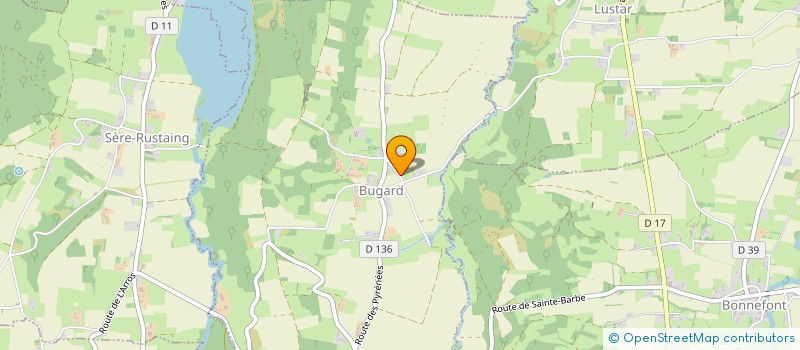 localisation de l'entreprise MONSIEUR AMMAR BEN AMMAR  BUGARD