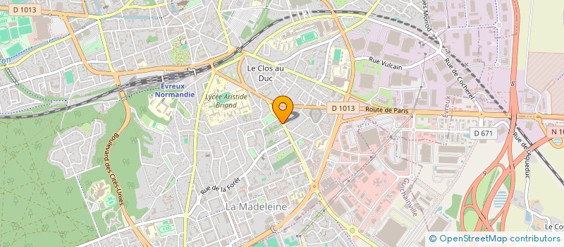 localisation de l'entreprise MONSIEUR AMMAR BENBEKHMA  EVREUX